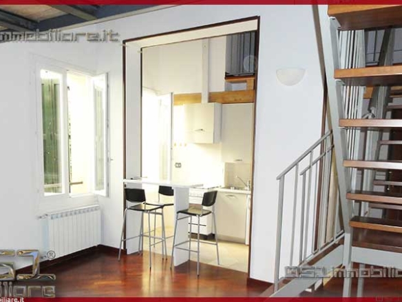Ampio Monolocale con 2 Soppalchi – Arredato Via Oberdan